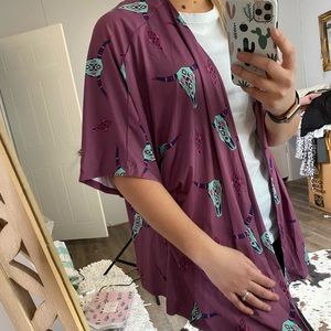 Boutique bull skull cover up